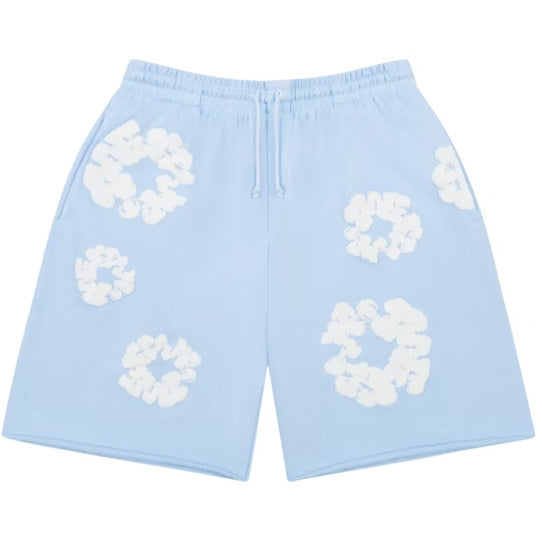 DENIM SHORTS (BABY BLUE)