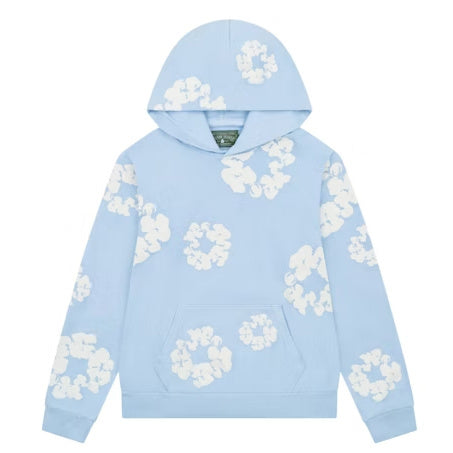 DENIM HOODIE (BABY BLUE)