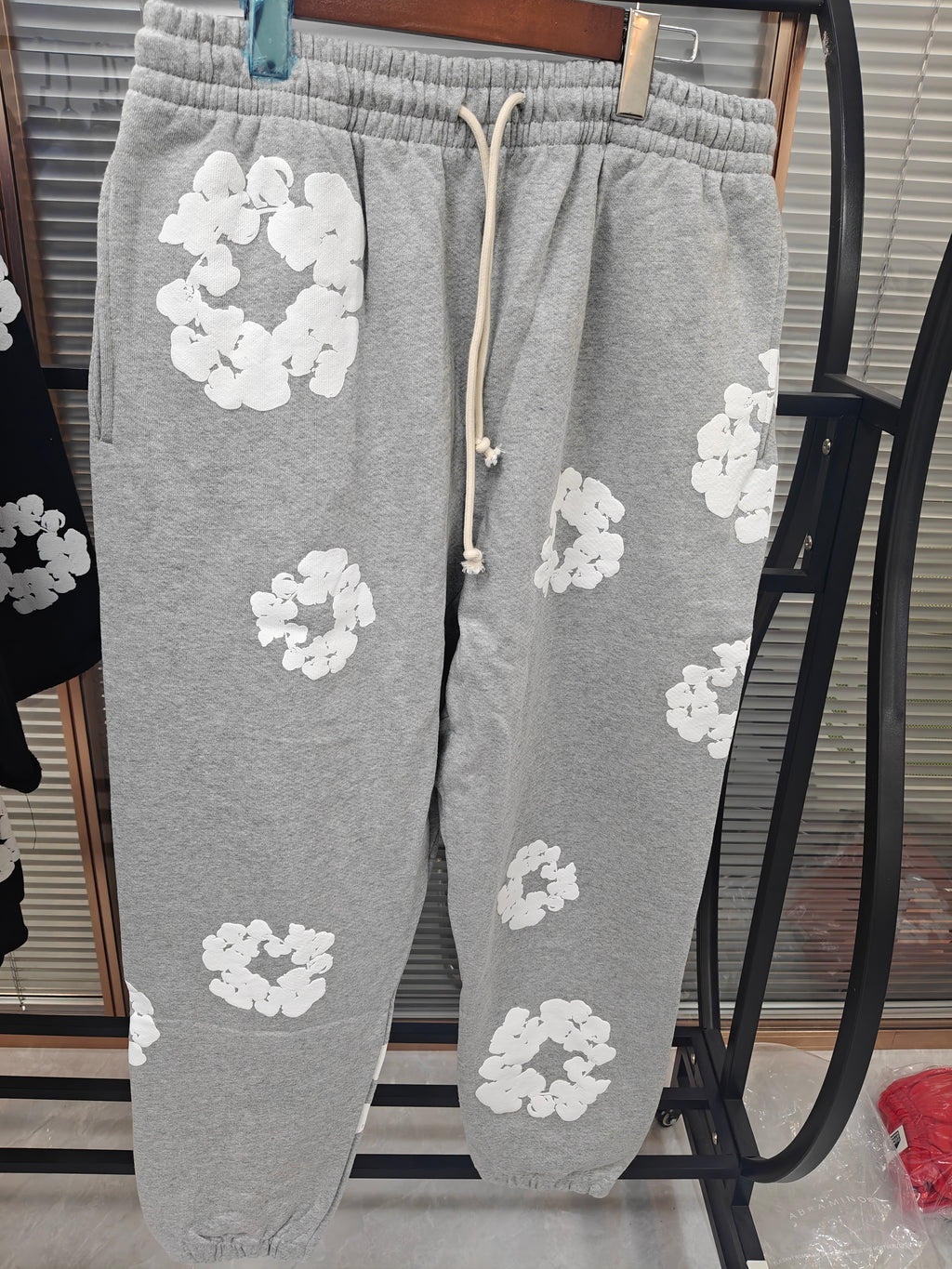 DENIM SWEATS (GRAY)