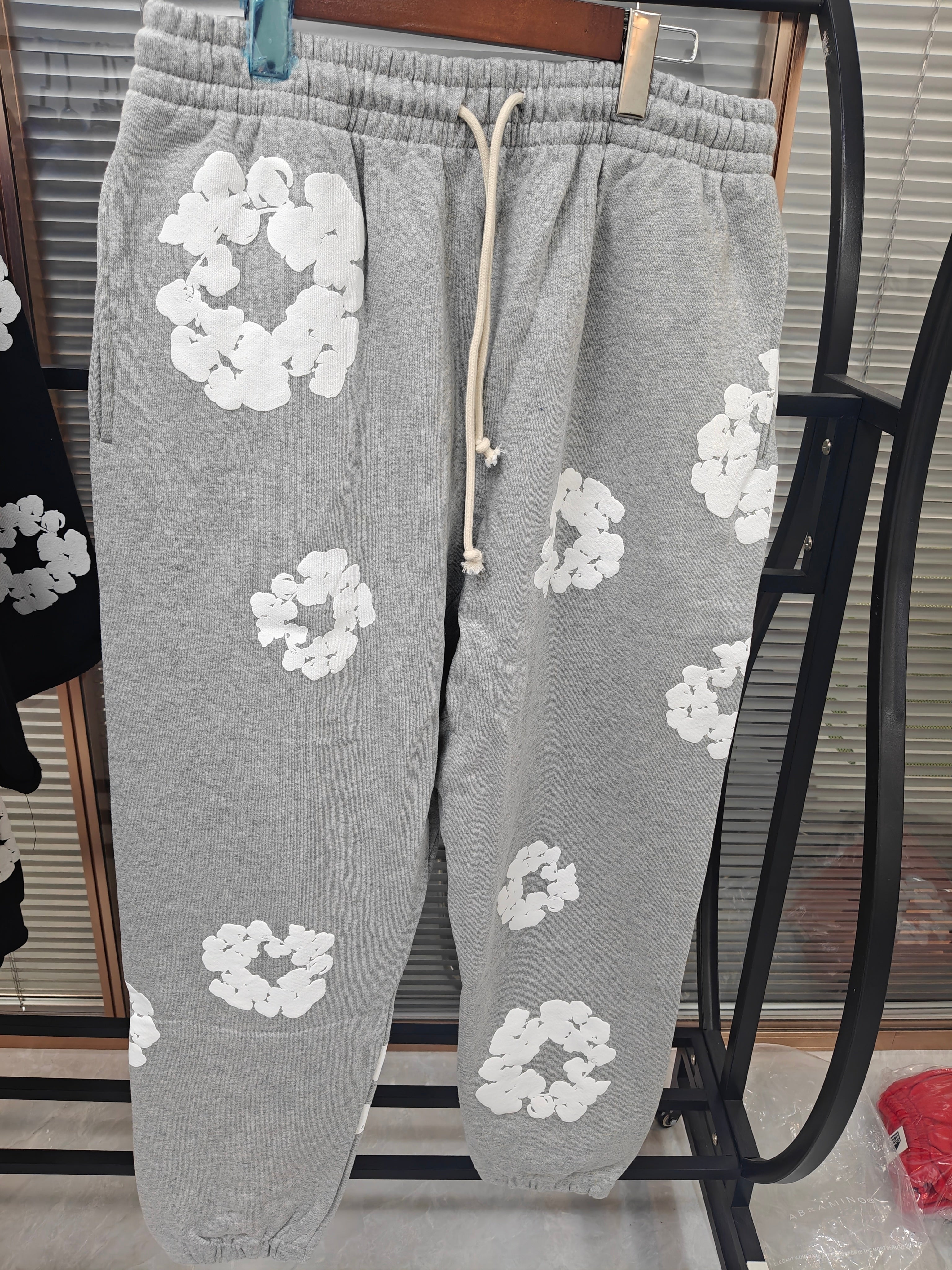 DENIM SWEATS (GRAY)