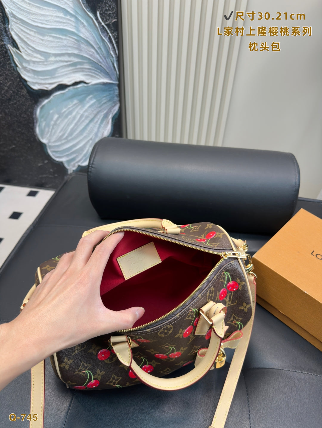 Louis Vuitton Cherry Monogram Speedy 30