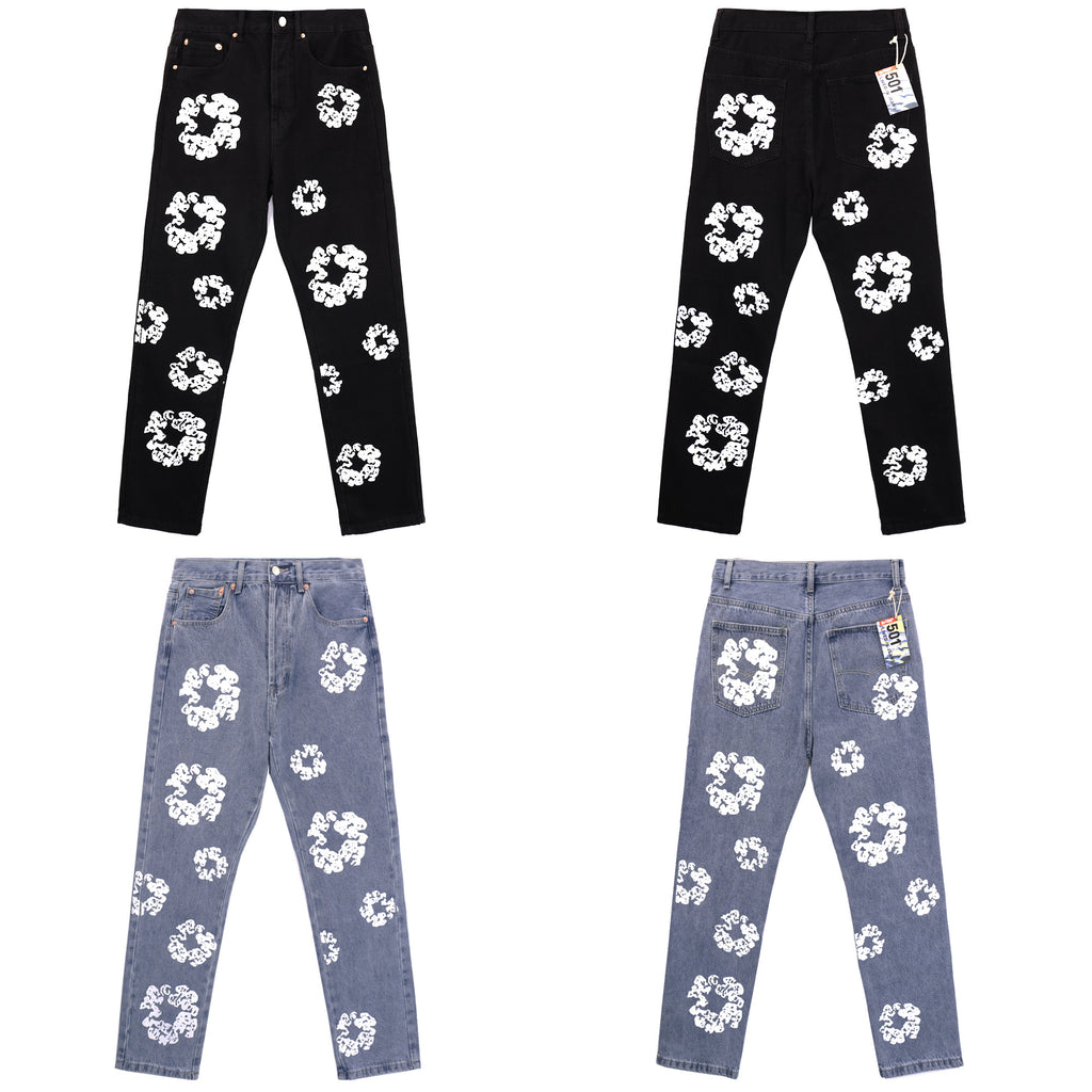 Denim jacket and jeans set