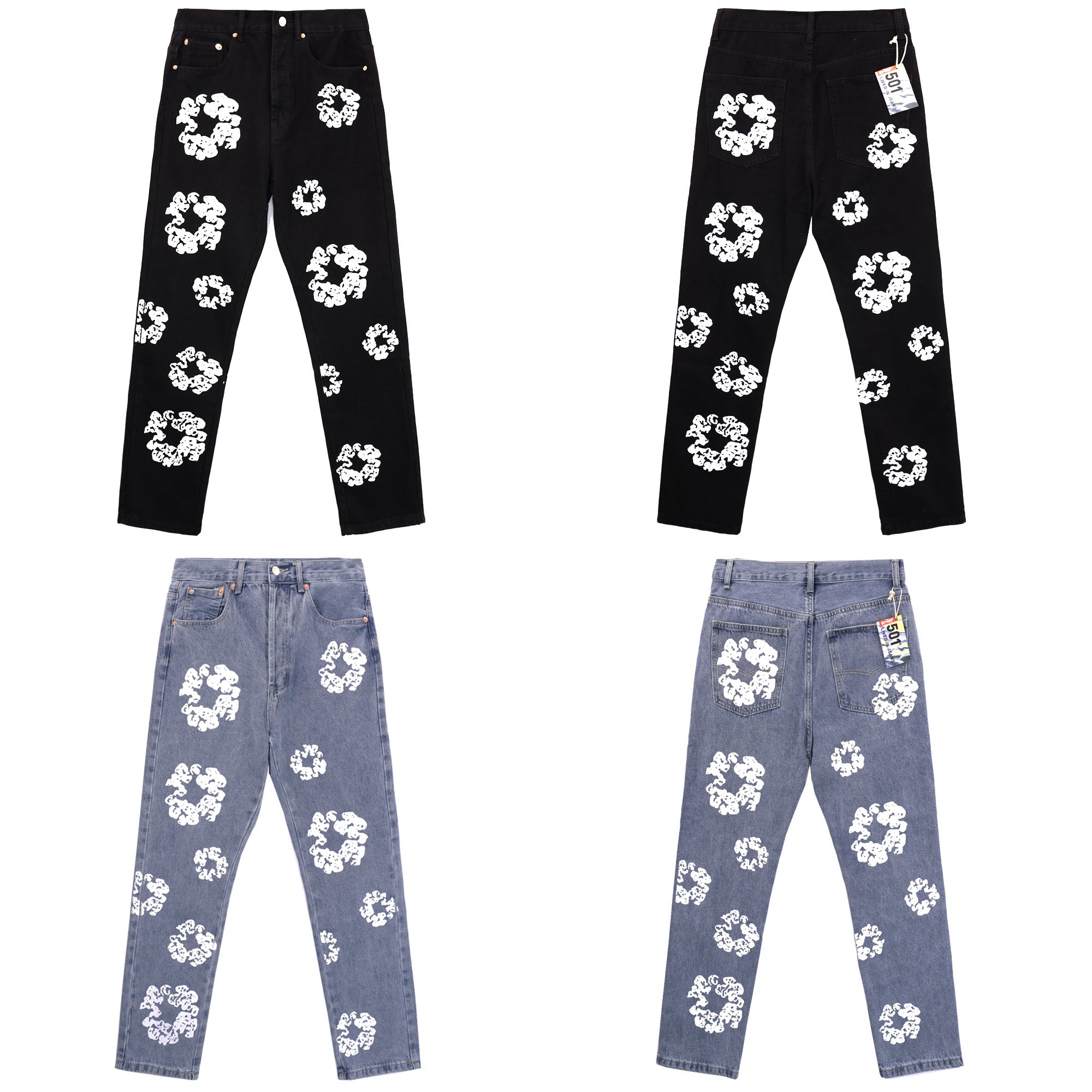 Denim jacket and jeans set