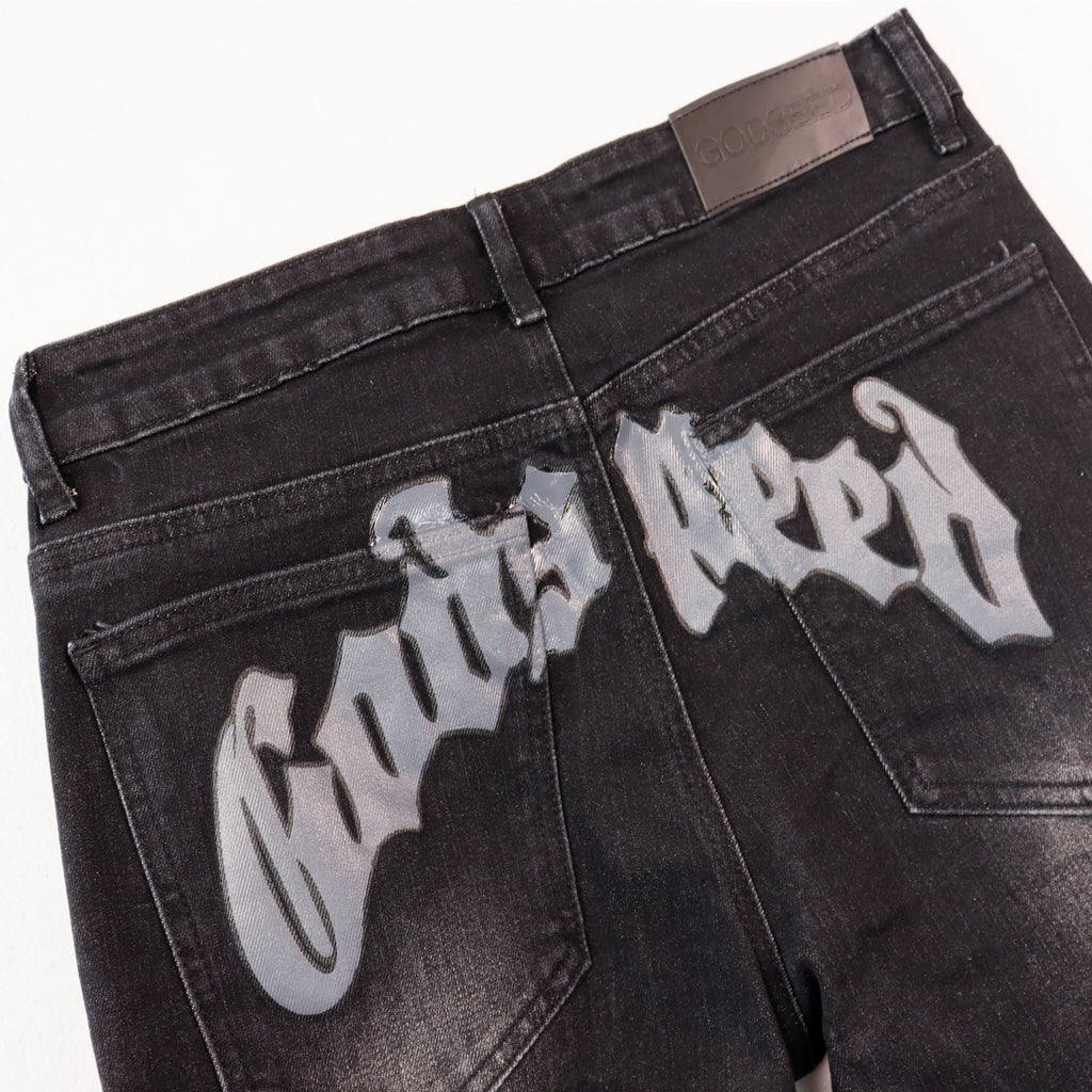 AMIRI ''GODSPEED'' DISTRESSED JEANS