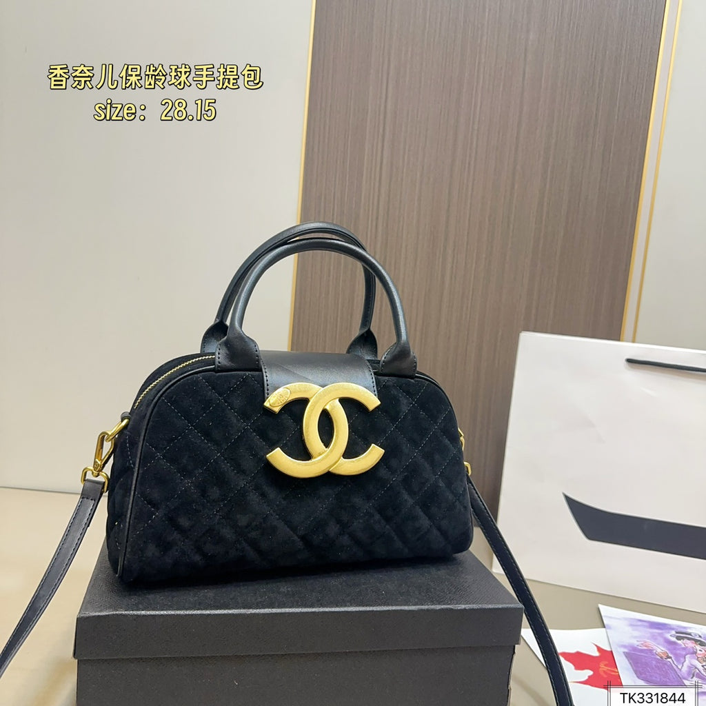 Chanel Bowling Top Handle Bag