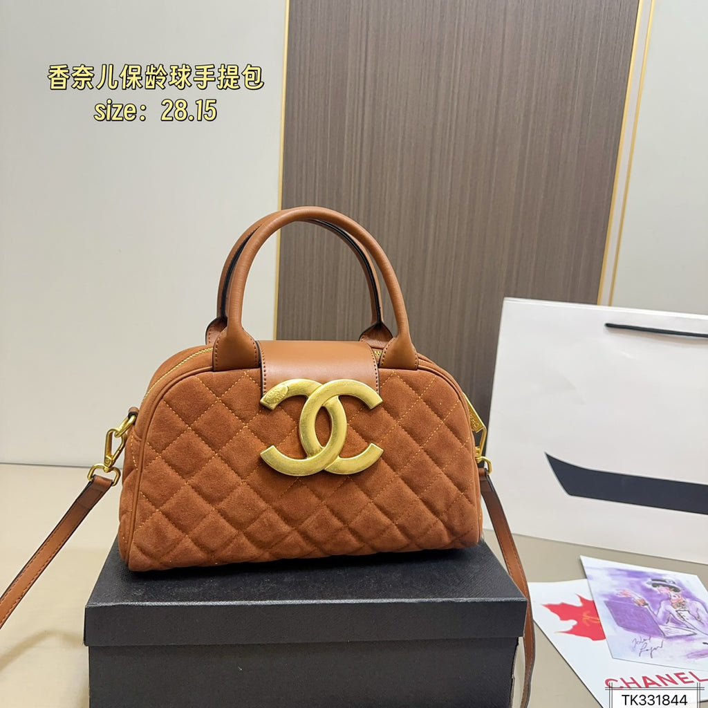 Chanel Bowling Top Handle Bag