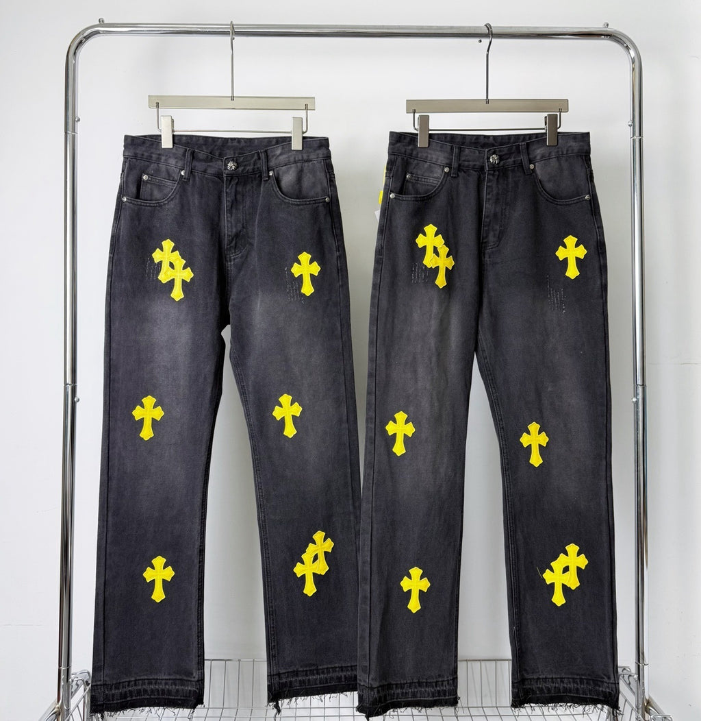 CHROME HEART X YELLOW CROSS