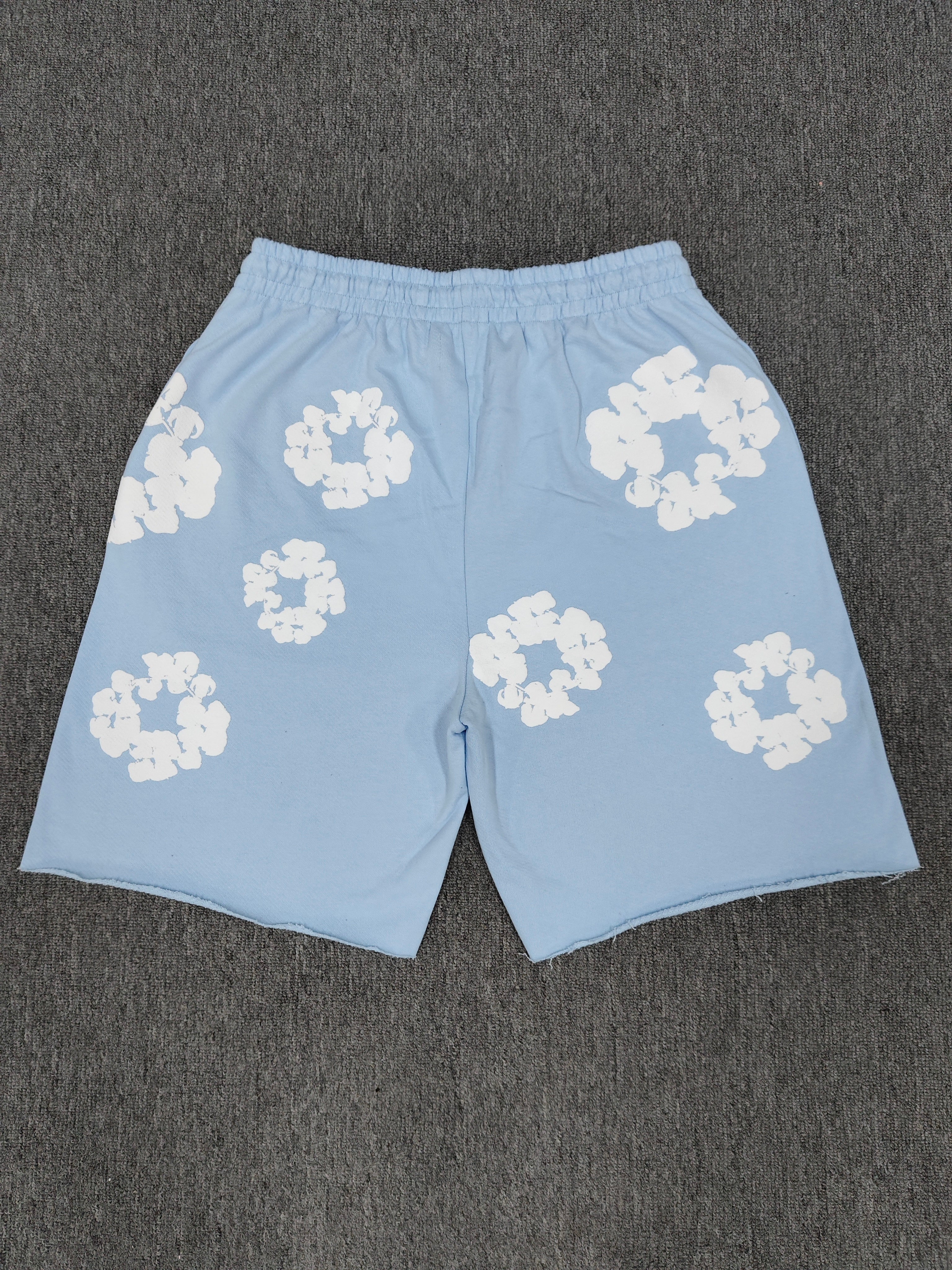 DENIM SHORTS (BABY BLUE)