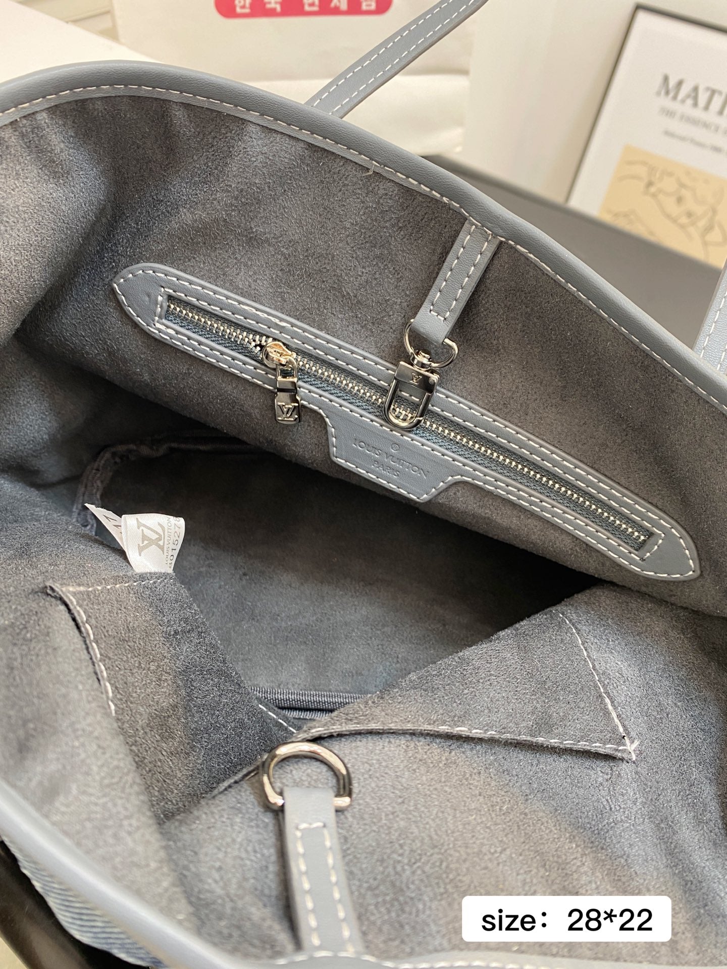 Louis Vuitton Neverfull MM – Monogram Denim Blue