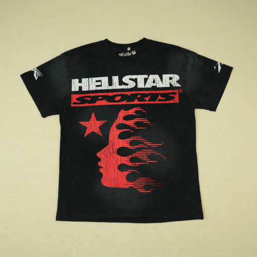 Hellstar “Sports Division” Tee (Black/Red)