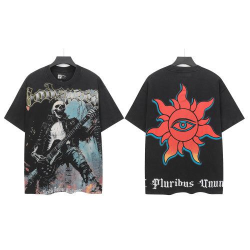 Godspeed “E Pluribus Unum – Guitar Skeleton” Tee
