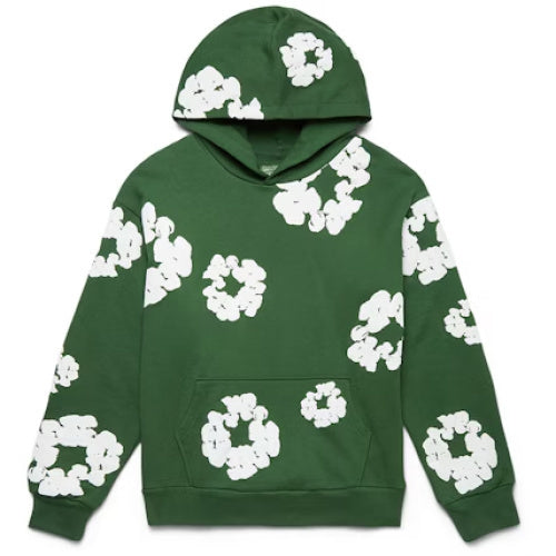 DENIM HOODIE (GREEN)