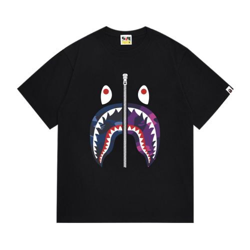 BAPE – Black Shark Face Tee