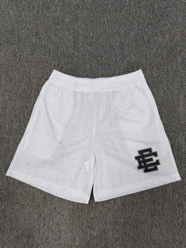 Eric Emanuel – White Mesh Shorts