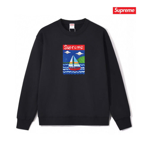 Supreme “Sailboat” Crewneck (Black)