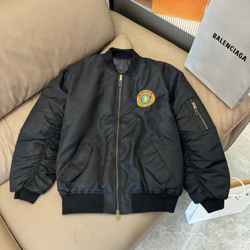 Balenciaga–style MA-1 Bomber Jacket