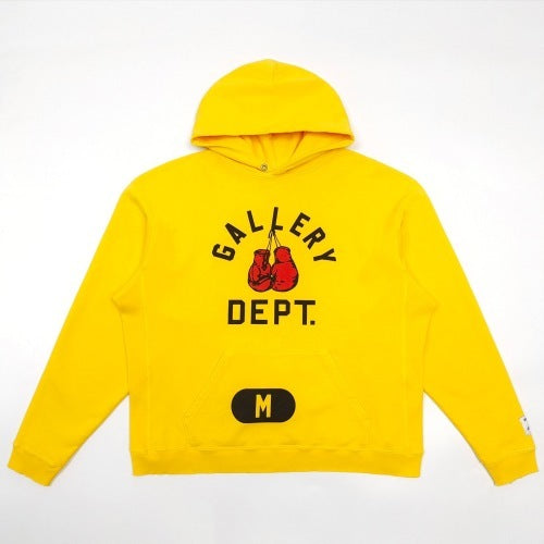 Gallery Dept. Boxing Gloves Hoodie (Yellow)