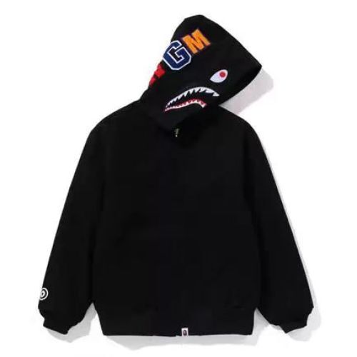 BAPE Shark Full Zip Hoodie – Black WGM Edition