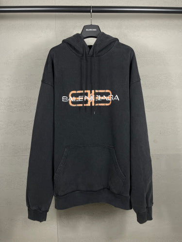 Balenciaga – Black Logo Hoodie