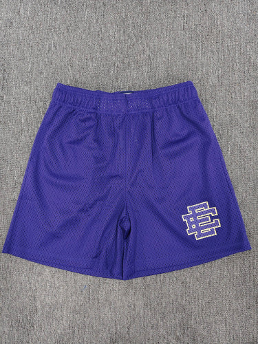 Eric Emanuel – Purple Mesh Shorts