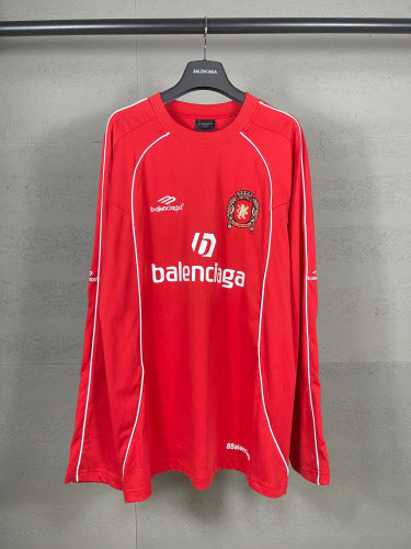 Balenciaga x Umbro Soccer Jersey Long Sleeve (Red Edition)