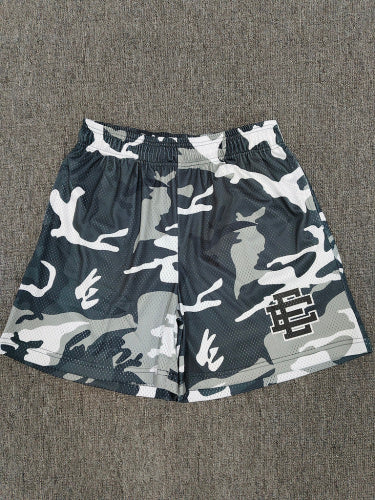 Eric Emanuel – Grey/White Camo Shorts