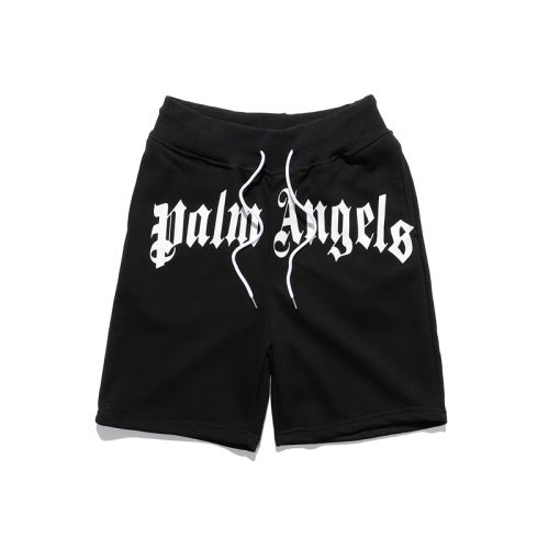 Palm Angels “Logo” Shorts (Black/White)