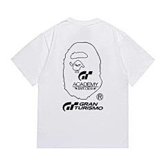 BAPE x Gran Turismo – White GT Logo Tee