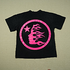Hellstar “Bolt Logo” Tee (Black/Pink)