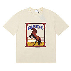 Rhude “Horse Ranch” T-Shirt (Cream)