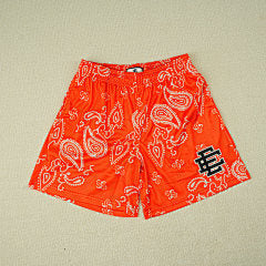 Eric Emanuel – Orange Paisley Shorts