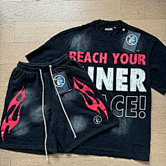 Hellstar “Inner Peace” Set – Red & White Lettering