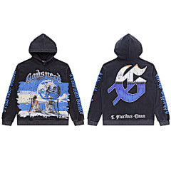 Godspeed “Moon Mission” Hoodie (Black/Blue Edition)