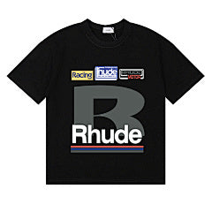 Rhude “Racing Logo” T-Shirt (Black)