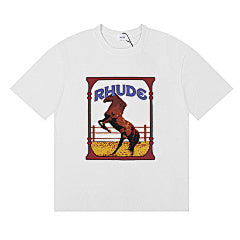 Rhude “Horse Ranch” T-Shirt (WHITE)