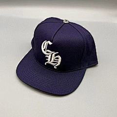 Chrome Hearts – Purple White “CH” Logo Cap