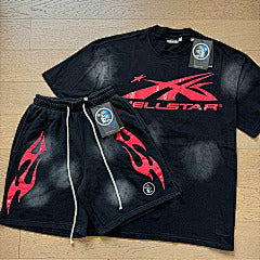 Hellstar “Red Blaze” Set – Classic Flame Print