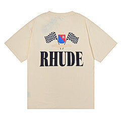 Rhude “Racing Flags” T-Shirt (BIEGE)