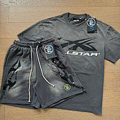 Hellstar “Shadow Logo” Set – Charcoal Grey Edition