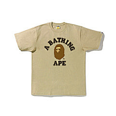 BAPE College Logo Tee – BIEGE