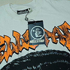 Hellstar “Frankenstein” Tee (White/Green/Orange)