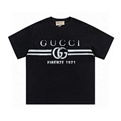 Gucci – White & Black “Firenze 1921” Tee