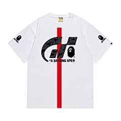 BAPE x Gran Turismo – White GT Logo Tee