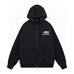 Balenciaga Join the Space Zip Hoodie – Black