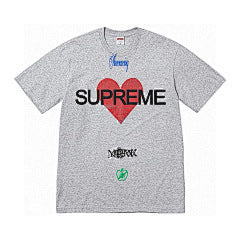 Supreme x Mowalola “Heart” T-Shirt (GRAY)