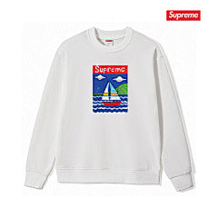 Supreme “Sailboat” Crewneck (WHITE)