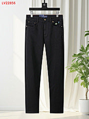 LV Monogram Patch Jeans