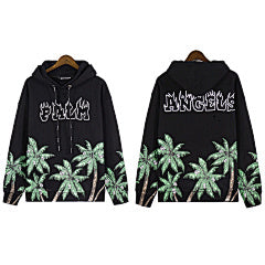 PALM ANGELS PALMS&SKULL OVER SHIRT