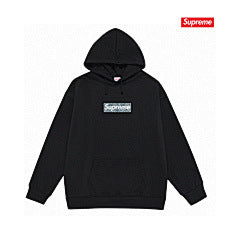 the Supreme “Bandana Box Logo” Hoodie (Black/Blue)