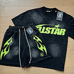 Hellstar “Toxic Energy” Set – Neon Green Flame Edition